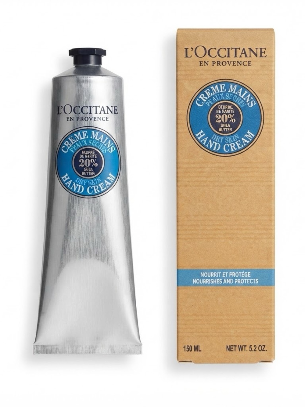 L’Occitane Shea Butter Jumbo Hand Cream 5.2 oz NIB Skincare Luxury Beauty